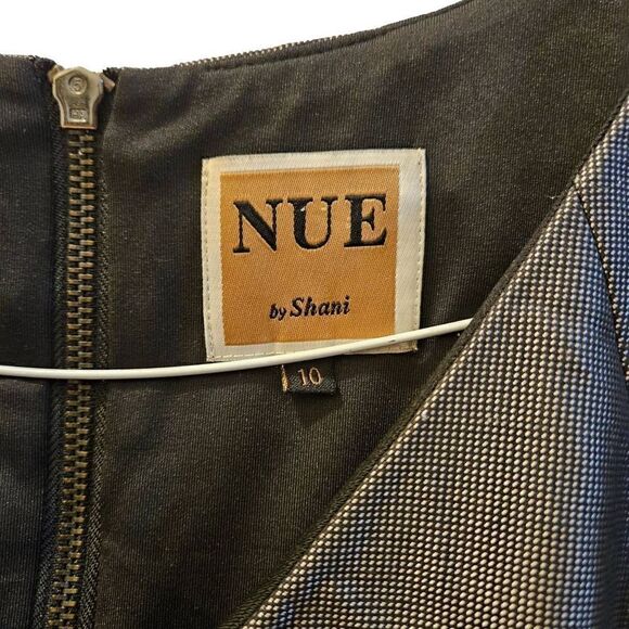 Nue by shani Grey Pencil Dress Size 10 - Picture 4 of 7